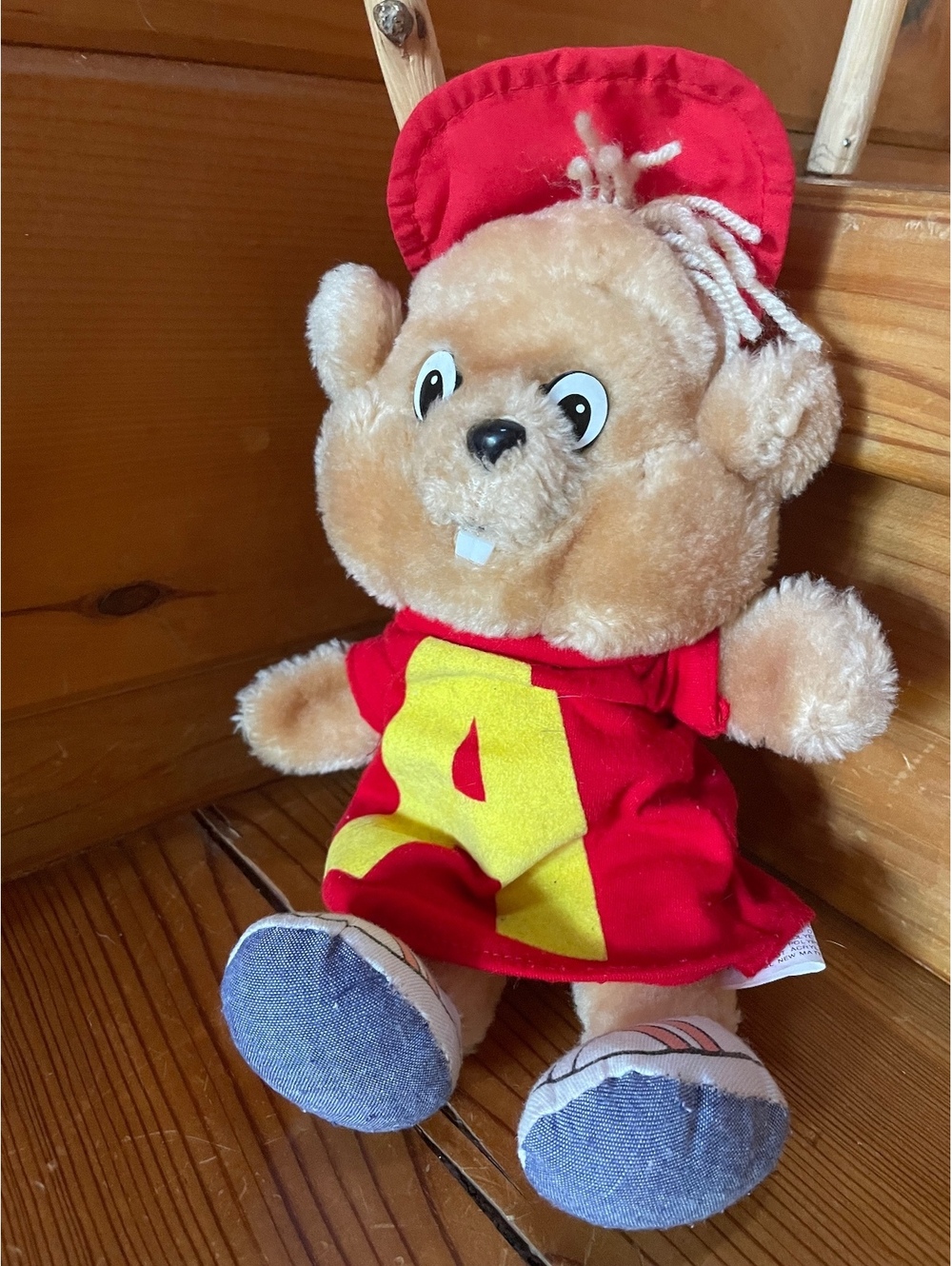 Vintage 1983 Alvin plush doll